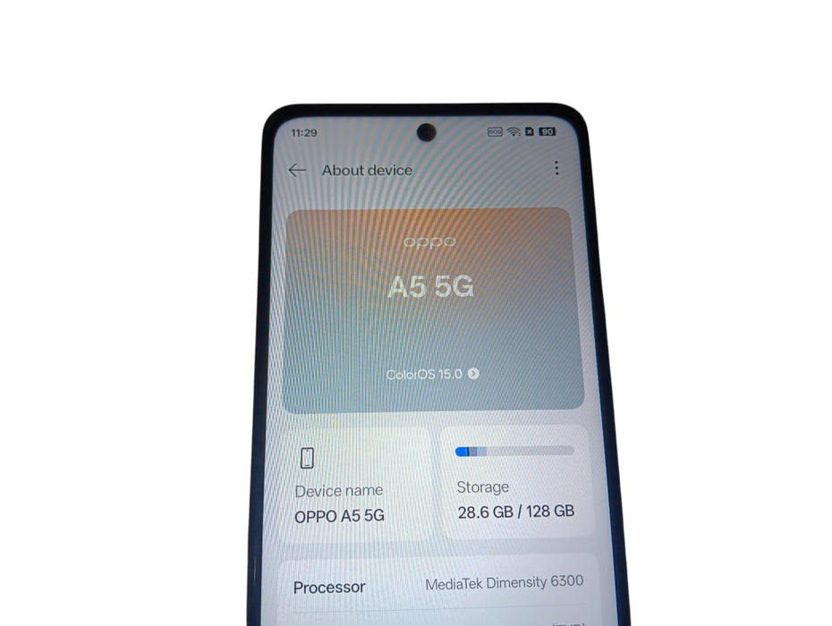 Oppo A5 5G - 128GB - White [CPH2735]