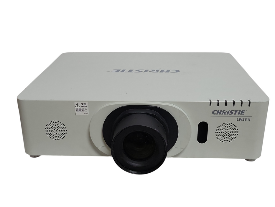 CHRISTIE LW551i LCD Projector, No remote, 487 Lamp Hours