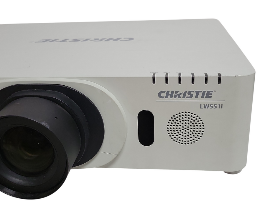 CHRISTIE LW551i LCD Projector, No remote, 487 Lamp Hours