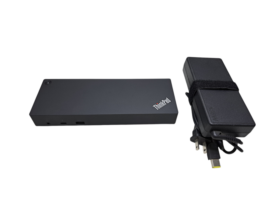Lenovo ThinkPad Thunderbolt 3 Docking Station 40AC w/ 135W Power Adapter
