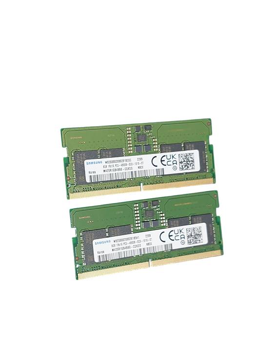 2-Samsung 8GB 1Rx16 PC5-4800B-SCO-1010-XT Ram