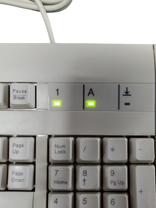Vintage Fujitsu PS/2 Keyboard FKB8729
