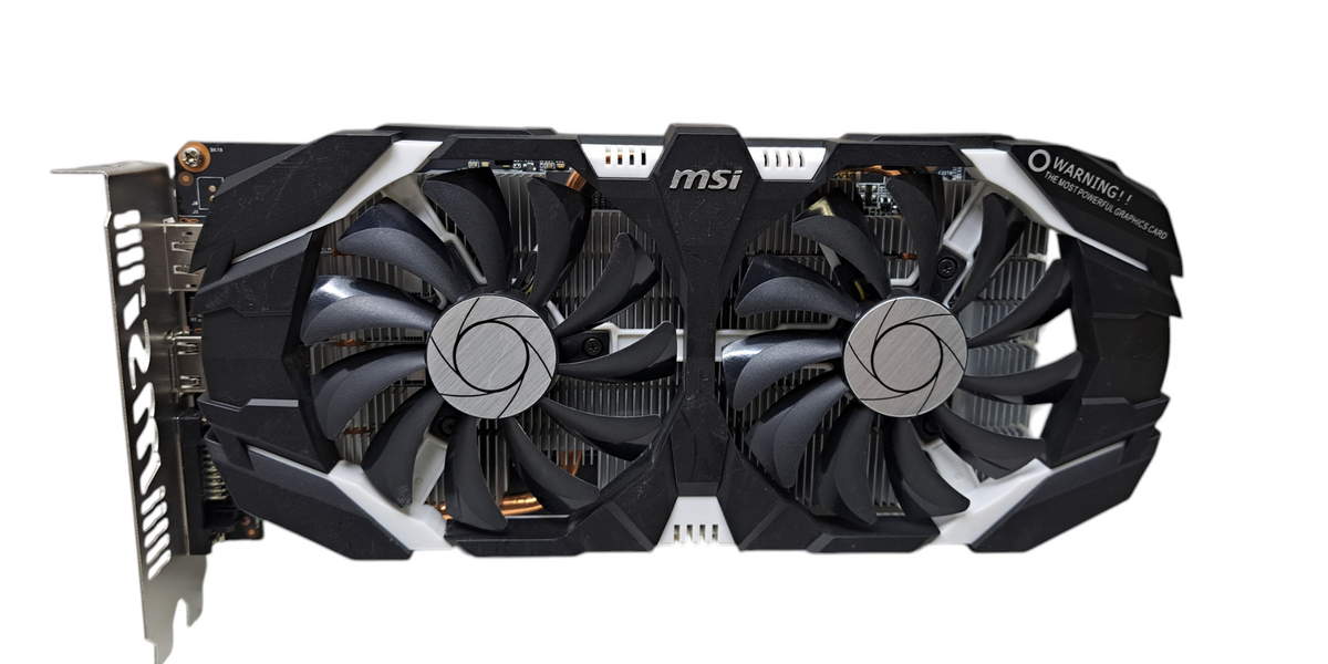 MSI NVIDIA GeForce GTX 1060 6GT OC 6GB GDDR5 Graphics Card