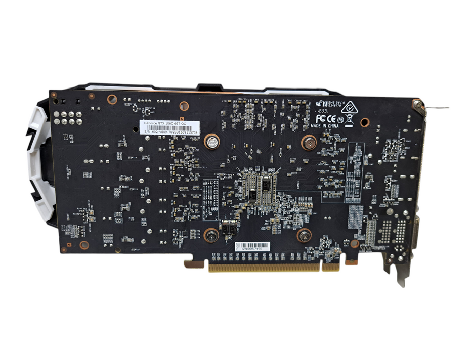 MSI NVIDIA GeForce GTX 1060 6GT OC 6GB GDDR5 Graphics Card