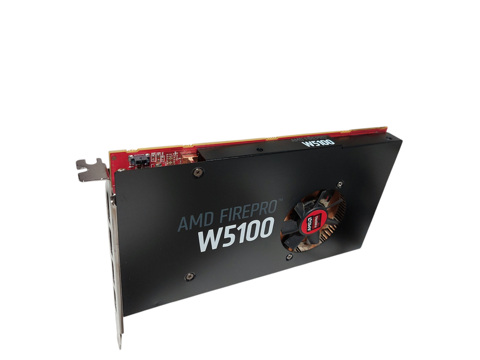 AMD FirePro W5100 4GB GDDR5 Workstation Graphics Card 4x DisplayPort