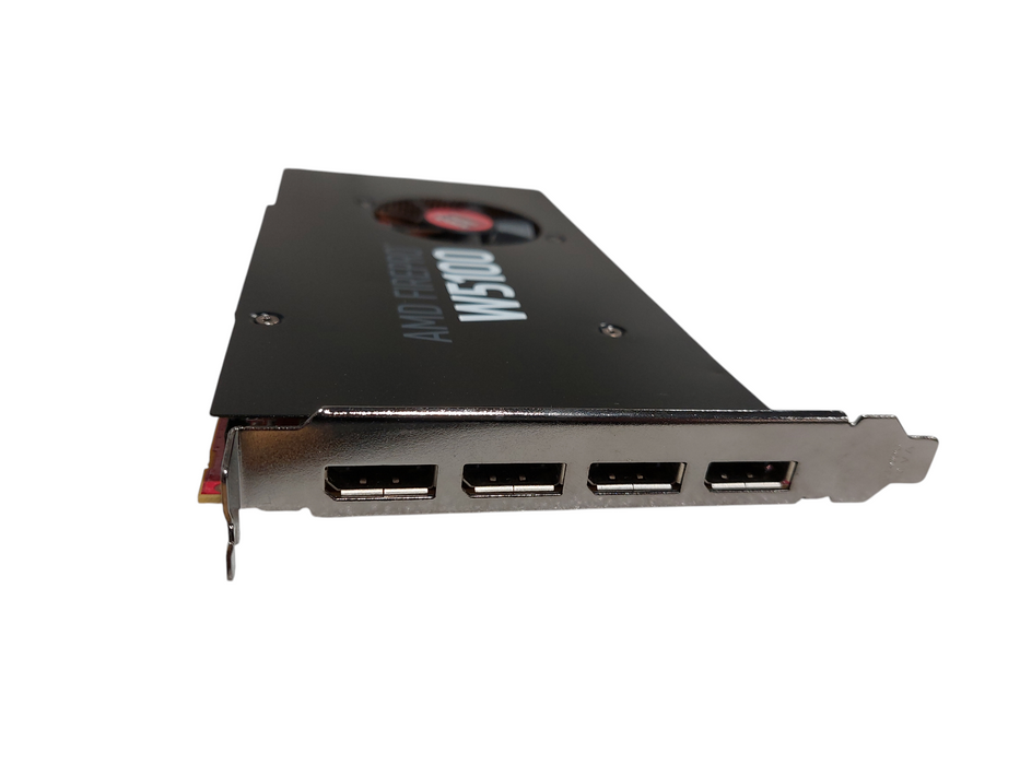 AMD FirePro W5100 4GB GDDR5 Workstation Graphics Card 4x DisplayPort