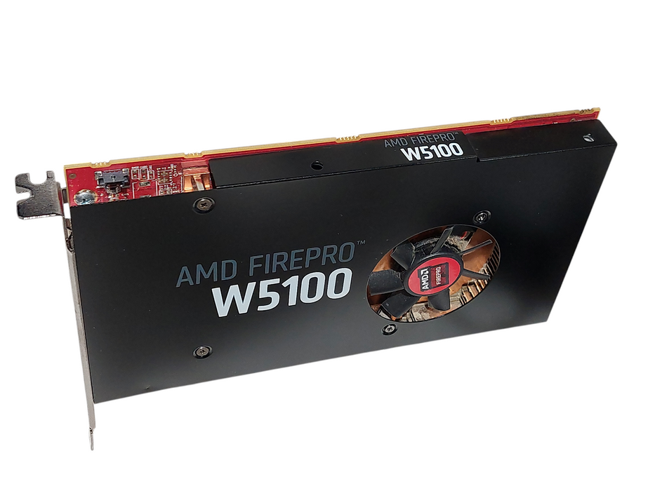 AMD FirePro W5100 4GB GDDR5 Workstation Graphics Card 4x DisplayPort