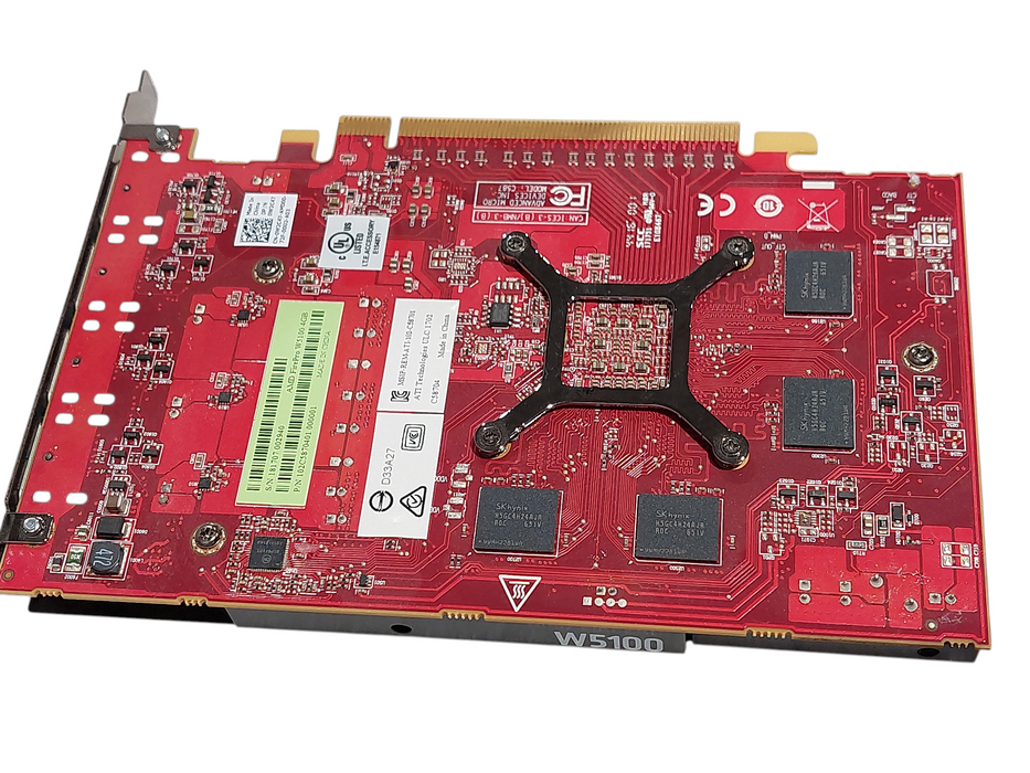 AMD FirePro W5100 4GB GDDR5 Workstation Graphics Card 4x DisplayPort
