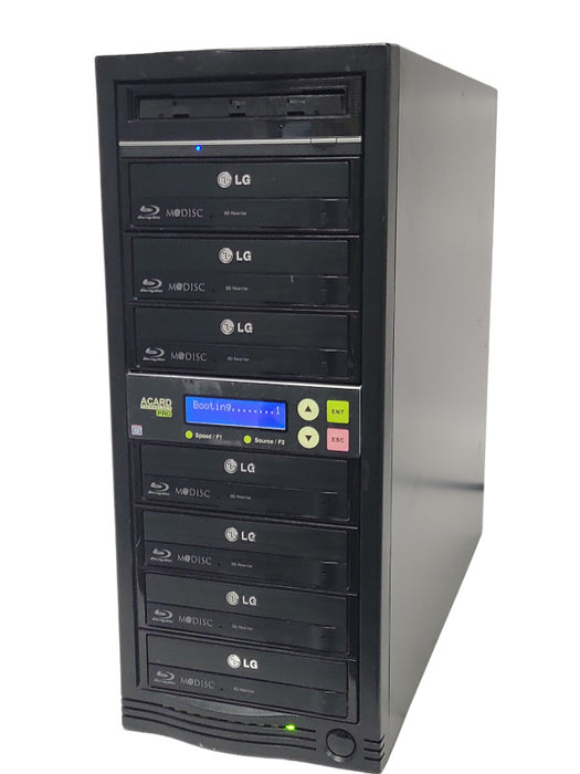 ACARD Technology PRO one to Seven blu-ray duplicator, READ _