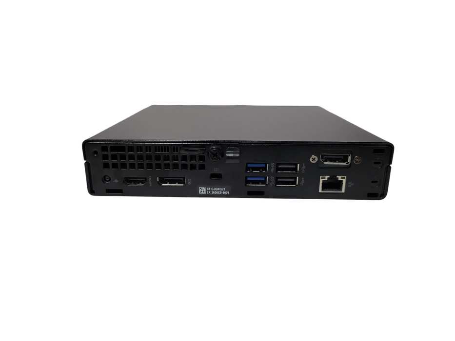 Dell OptiPlex 3080 Micro USFF - i3-10100T, 16GB DDR4, 256GB NVMe - No AC