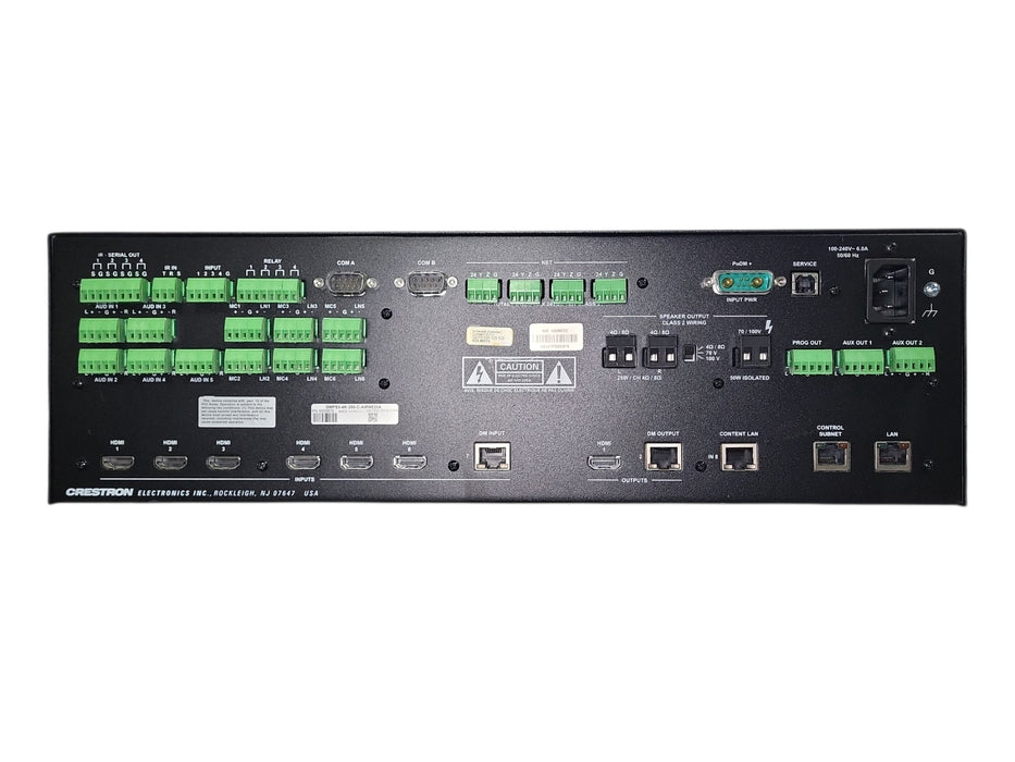 Crestron DMPS3-4K-250-C 3-Series 4K DigitalMedia Presentation System