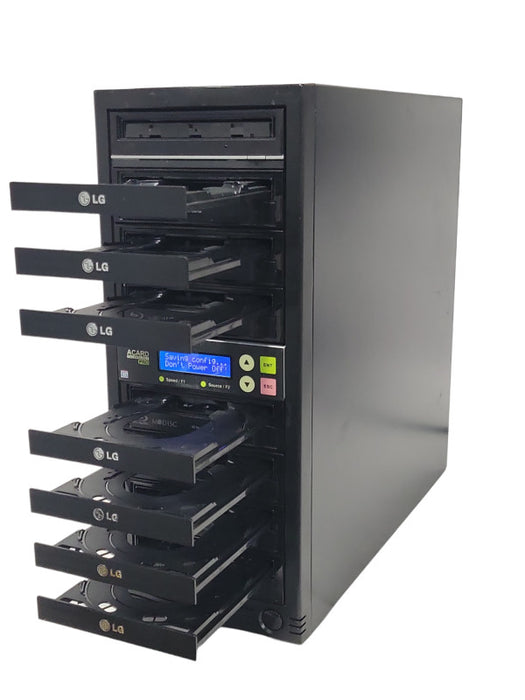 ACARD Technology PRO one to Seven blu-ray duplicator, READ _