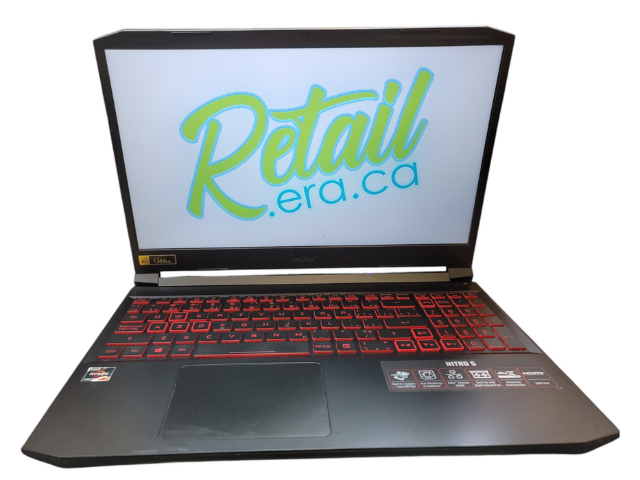 Acer Nitro 5 R94Q 15" Ryzen 7 5800H 16GB DDR4 RTX 3050 Ti 256GB NVMe No Adapter
