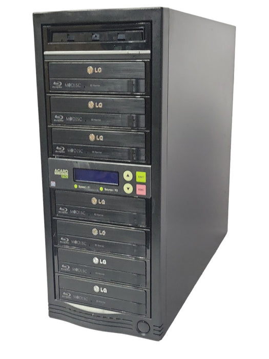 ACARD Technology PRO one to Seven blu-ray duplicator, READ _