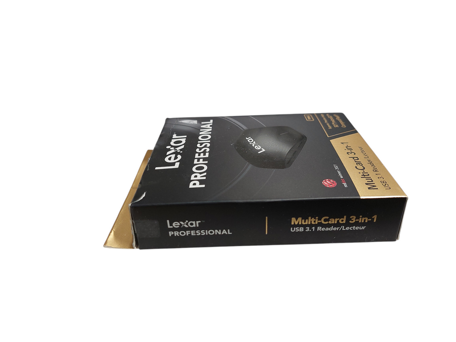 Lexar Professional Multi-Card 3 in 1 USB 3.1 Reader SD- Micro SD- Compact Flash