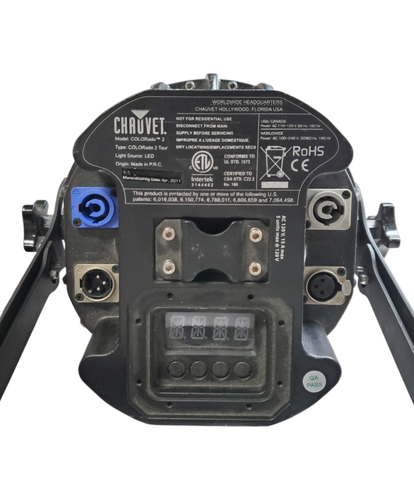 Chauvet COLORado 2 Tour Professional LED Light *READ*