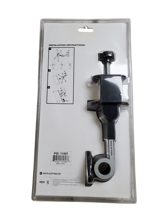 New - MonoPrice Desk Mount Swivel Stand for iPad 2/3/4
