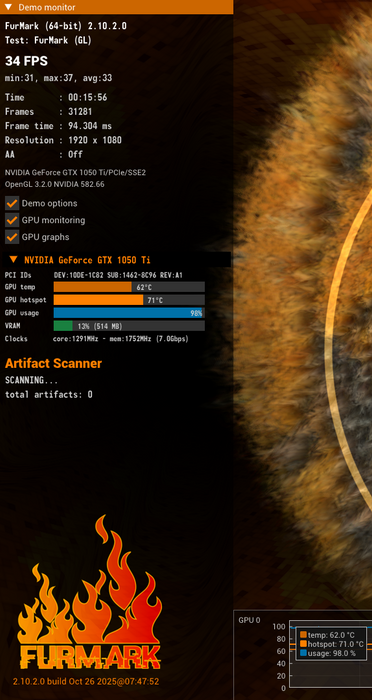 MSI GTX 1050 Ti 4GB LP Graphics Card