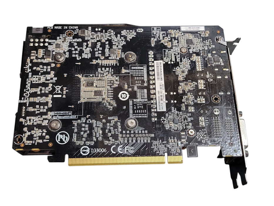 Gigabyte GTX 1060 3GB Graphics Card