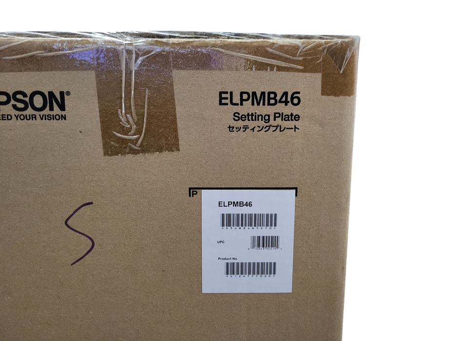 Epson ELPMB46 Ultra-Short Throw Wall Mount Projector Setting Plate Brand new