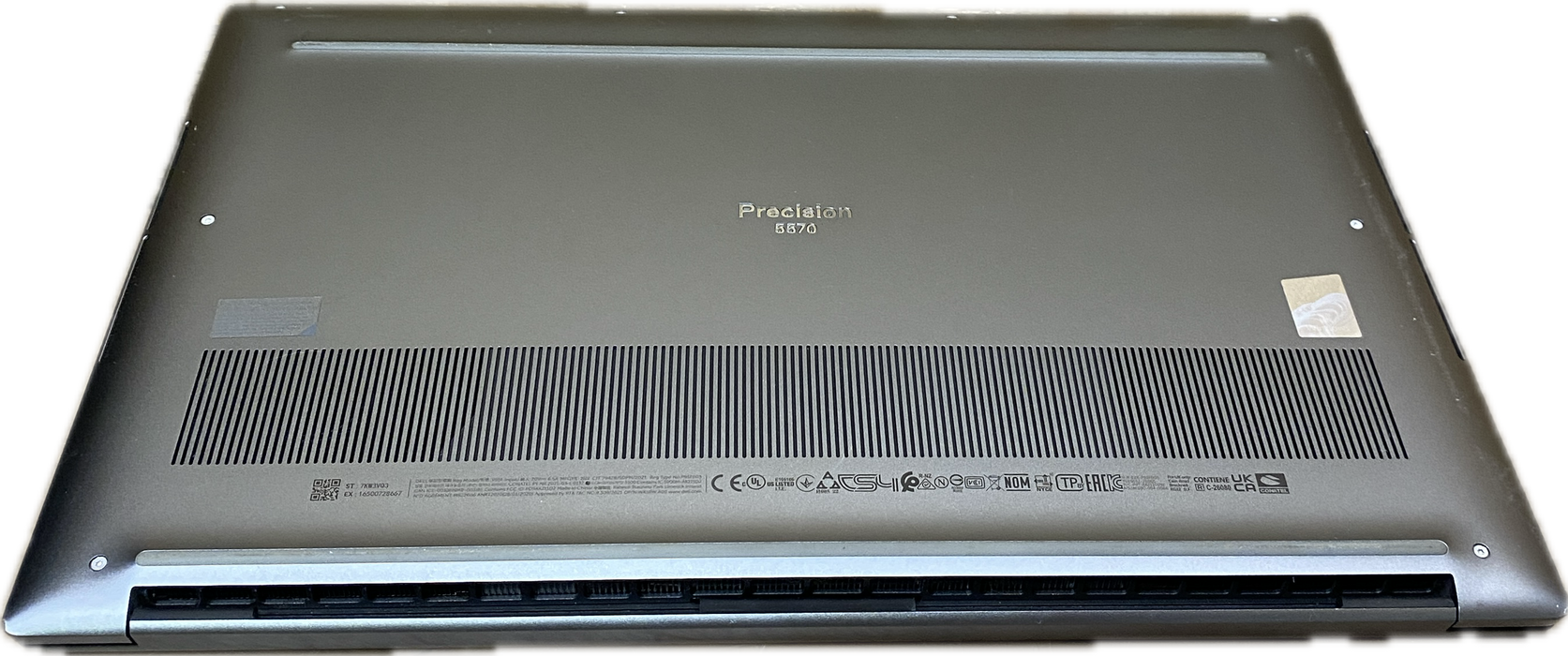 Dell Precision 5570 4K TOUCH i7-12800H RTXA2000 GPU 16GB 256SSD No Power Adapter