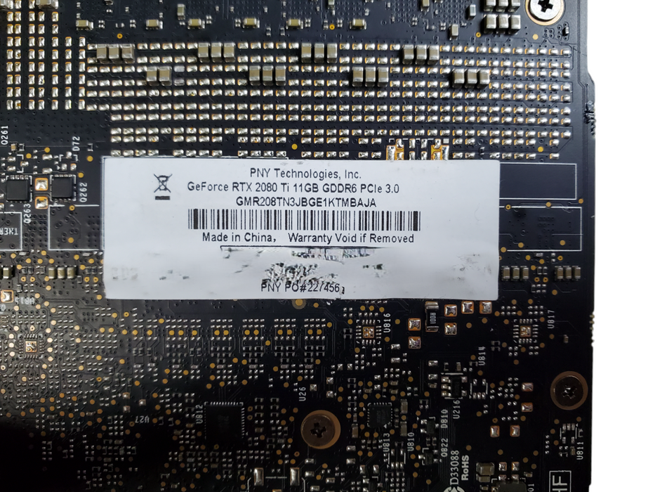 PNY Nvidia GeForce RTX 2080 Ti 11GB GDDR6 Graphics Card *READ*