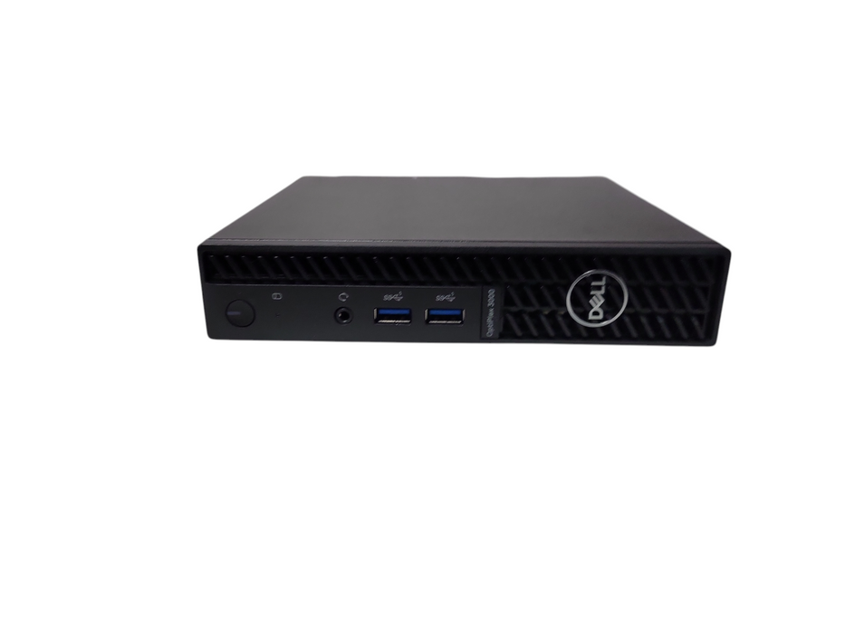 Dell OptiPlex 3000 | i3-12300T @3.76GHz 8GB DDR4 256GB NVMe | No AC/WiFi