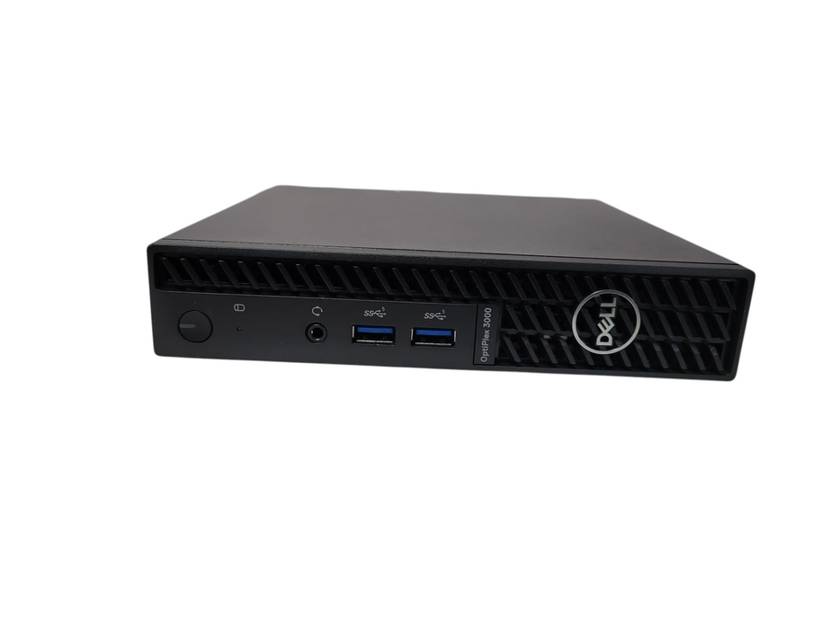 Dell OptiPlex 3000 | i3-12300T @3.76GHz 8GB DDR4 256GB NVMe | No AC/WiFi