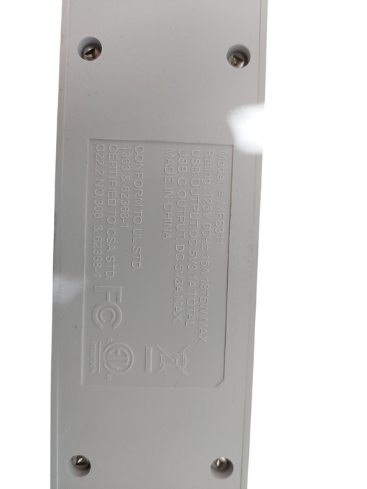 Mifaso Surge Protecter Power Bar USB C  Model: MFS311
