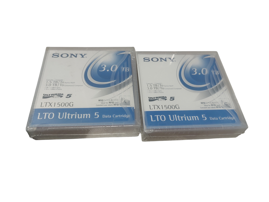 Sony LTO Ultrium 5 Data Cartridges LTX1500G 3.0TB