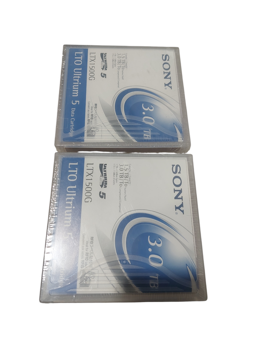 Sony LTO Ultrium 5 Data Cartridges LTX1500G 3.0TB
