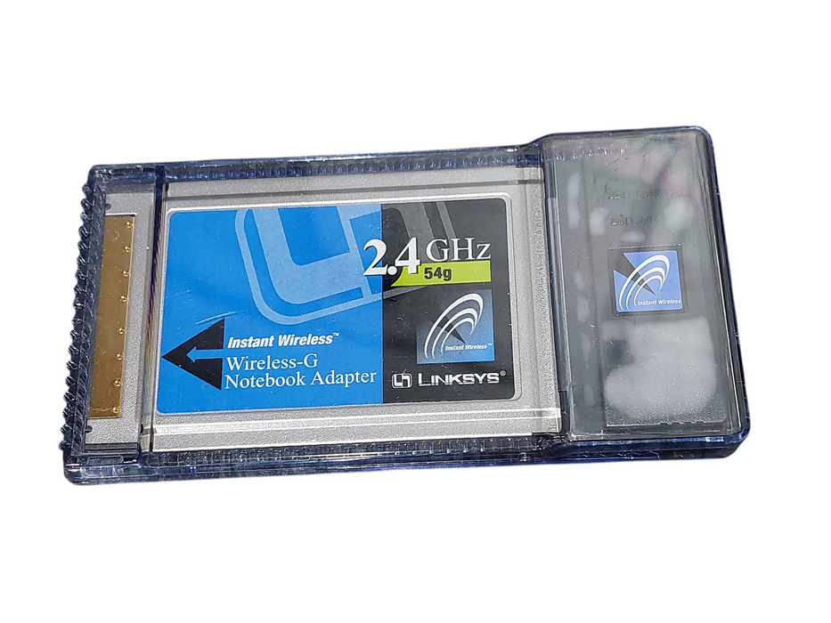 2.4GHz Linksys Wireless G Notebook Adapter
