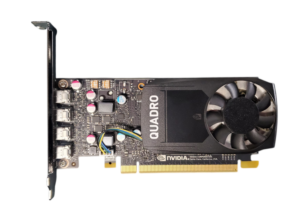 Nvidia Quadro P620 2GB GDDR5 4x Mini-DisplayPort PCIe GPU Full-Height Bracket