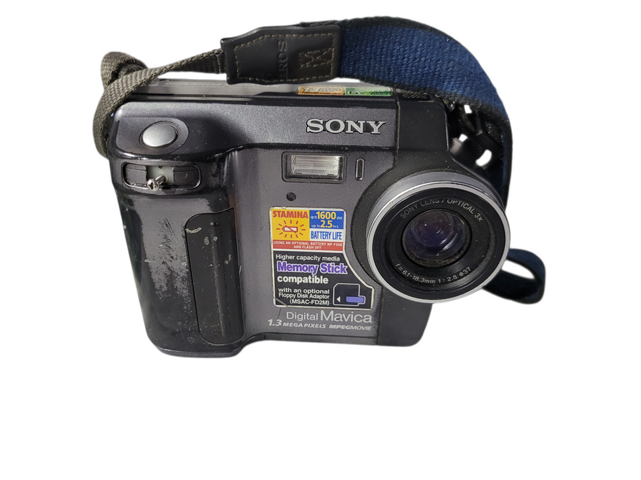 Sony Mavica MVC-FD85 1.3MP Digital Camera with 6X Zoom Vintage