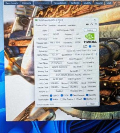 NVIDIA Quadro P620 2GB Graphics Card Low Profile Bracket