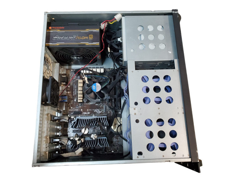 Custom 4U Desktop i7-4770K Asus Z97-A 16GB RAM  (x2) EN210 750W PSU NO HDD @