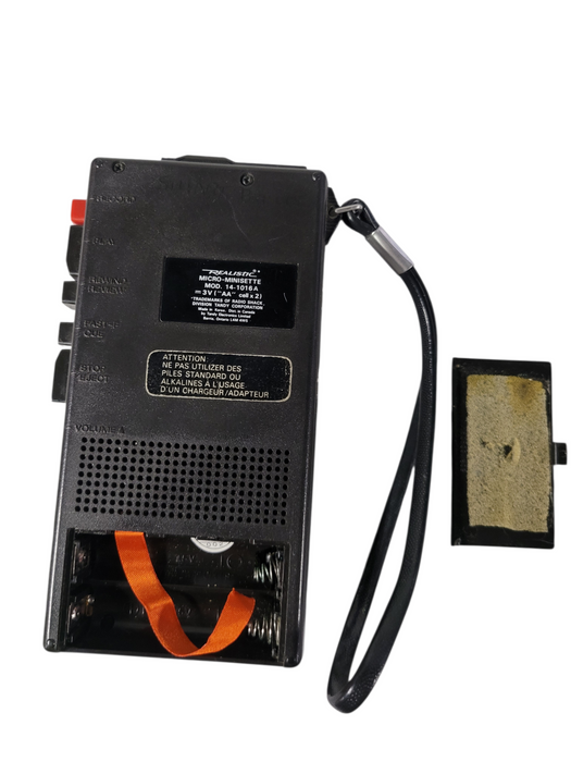 Realistic Micro Minisette Recorder Model 14-1016A,