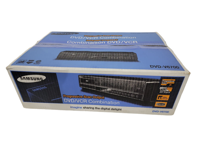 Samsung VCR DVD-V6700 DVD COMBO VHS Video Cassette Player DVD| LIKE NEW