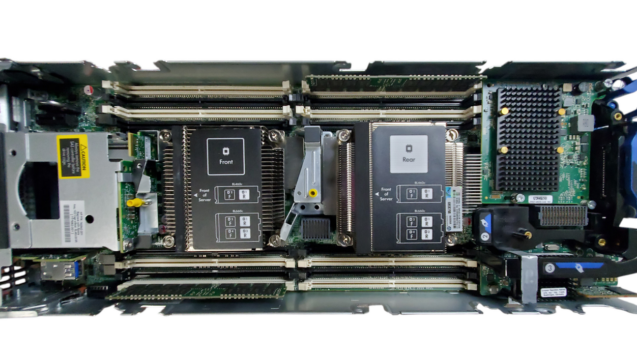 HP ProLiant BL460c Gen9 - 2x Xeon E5-2609 v3, 32GB DDR4 - No HDD