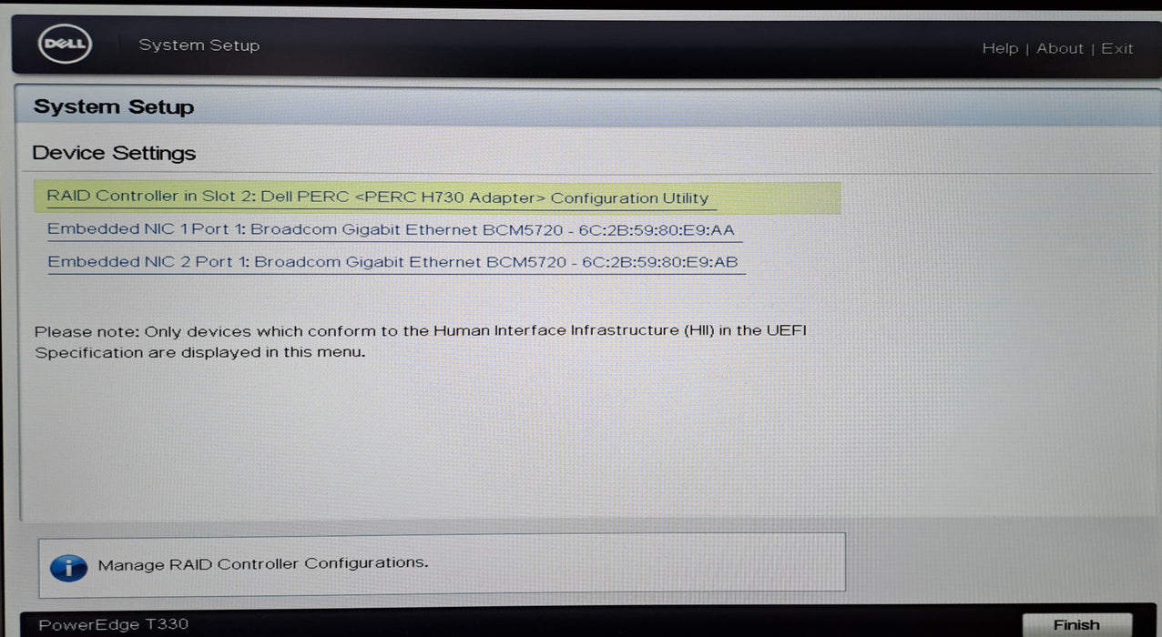 Dell PowerEdge T330 8x 3.5" | Xeon E3-1225 v6 @3.30GHz, 32GB DDR4, PERC H730