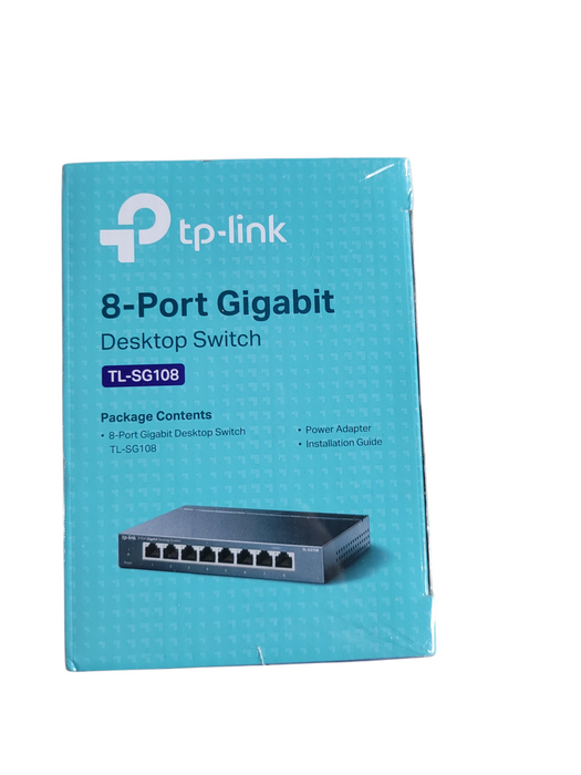 TP-Link TL-SG108 8-Port Gigabit Desktop Switch