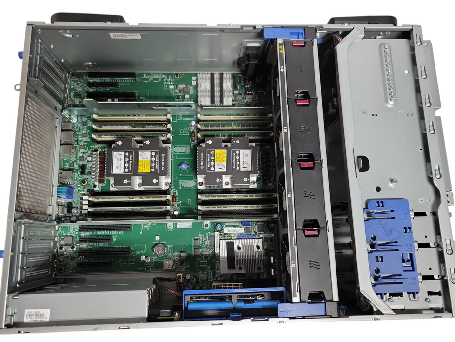 HPE ProLiant ML350 G10, 2x Xeon SIVLER 4210 2.20GHz, 128GB, P408i-a SR G10, READ