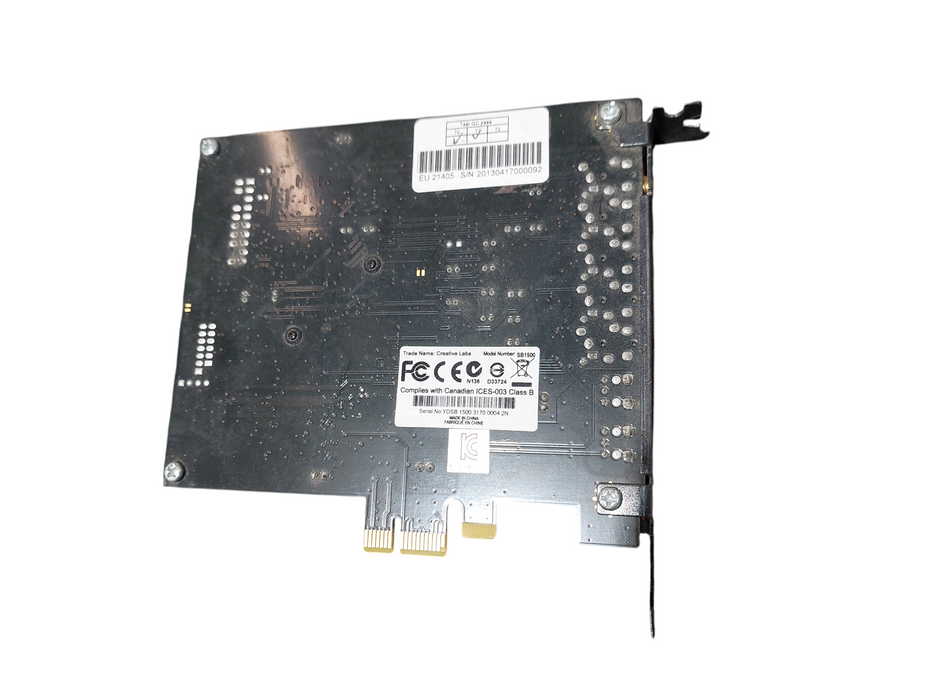 SBX Pro Studio Sound Blaster Model: SB1500