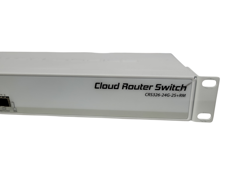 MikroTik CRS326-24G-2S+RM 24 Gigabit Port Switch