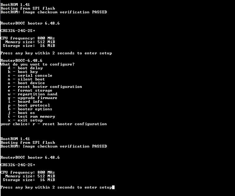 MikroTik CRS326-24G-2S+RM 24 Gigabit Port Switch