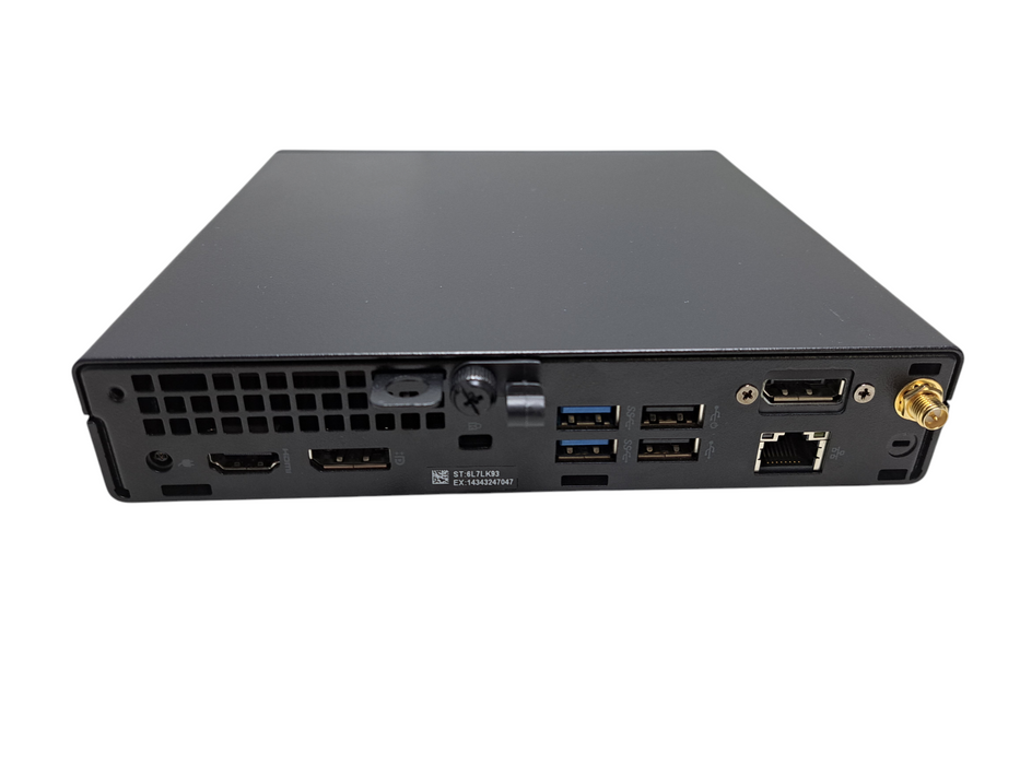 Dell OptiPlex 3080 Micro Intel Core i3-10100T, 8GB DDR4, 256GB NVMe, Wi-Fi, 65W