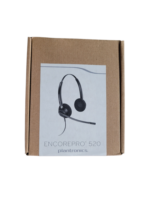Plantronics EncorePro HW520 Black Duo Digital Headband Headset