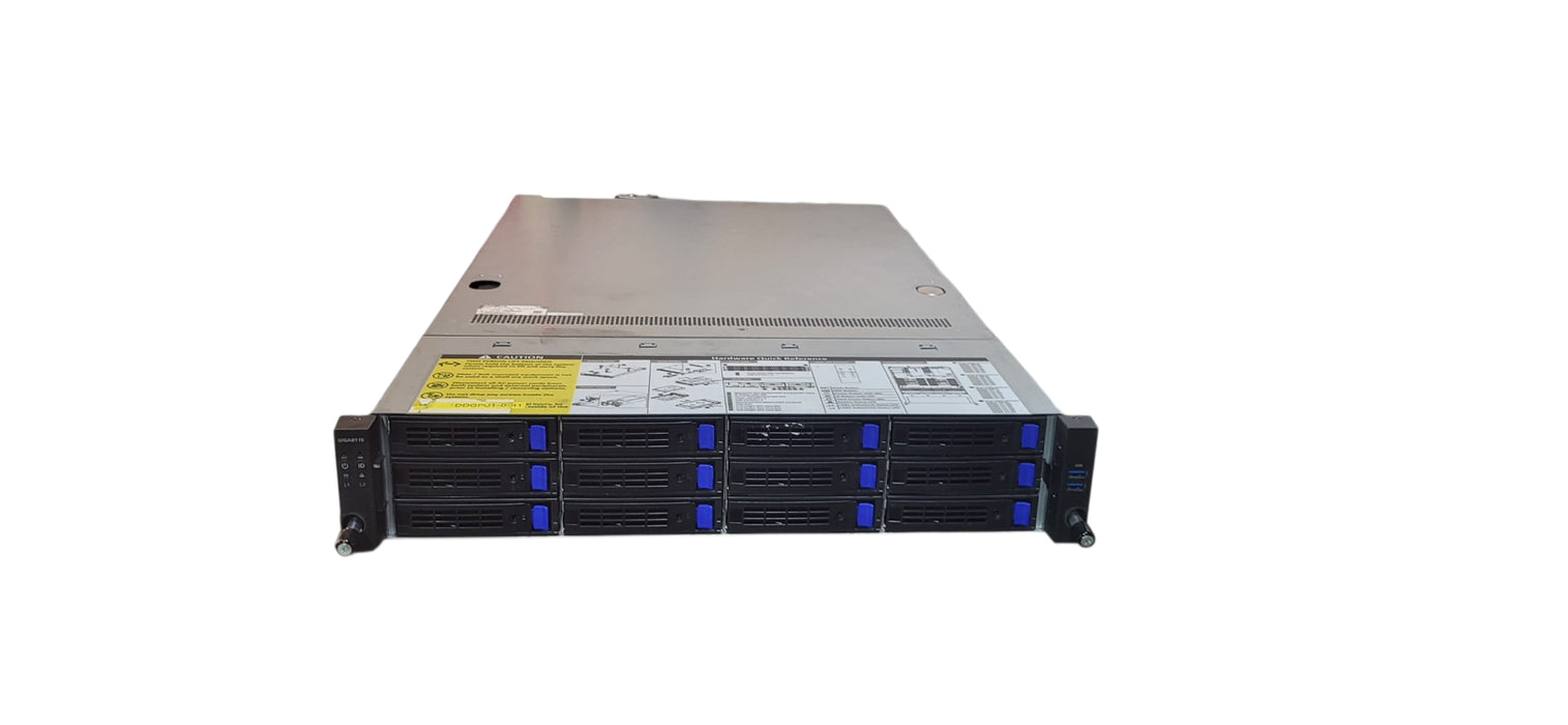 Gigabyte R282-Z93 2U EPYC Server Barebone | MZ92-FS | Dual 2000W PSU|12x3.5"