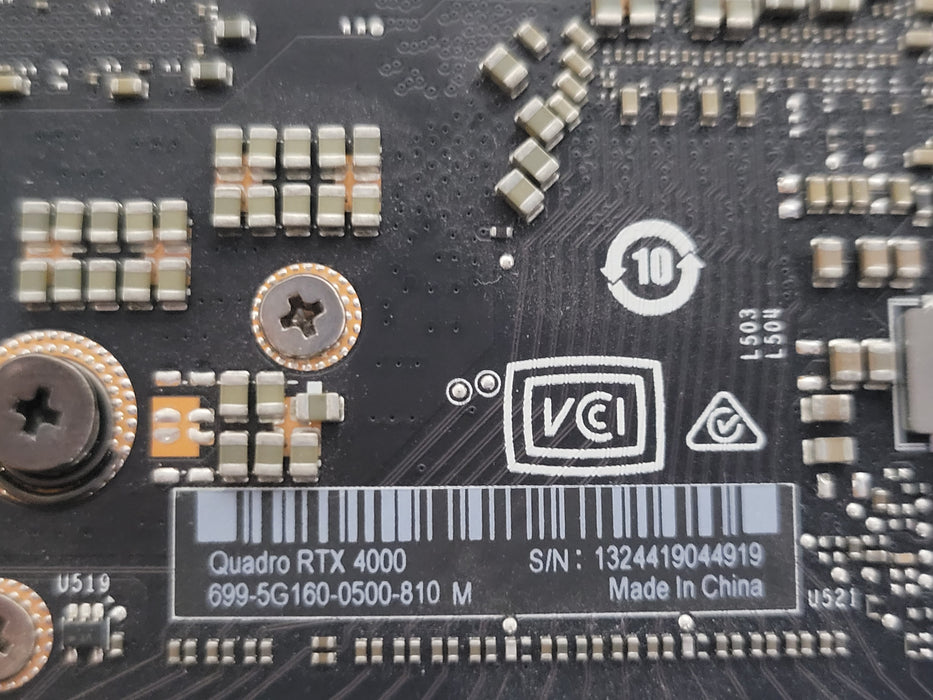 NVIDIA Quadro RTX 4000 8GB GDDR6 Graphics Card