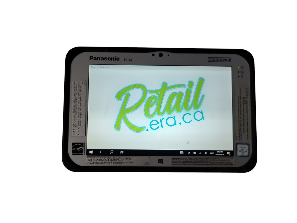 タブレット Panasonic FZ-M1 Core m5 6Y57 SSD128G Panasonic ToughPad Core m5-6Y57 8GB DDR3 128GB SSD [FZ-M1 | B